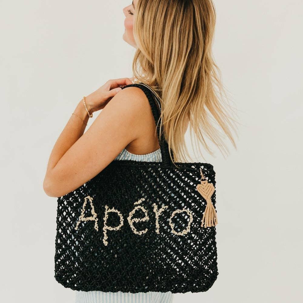 Sandbar Carryall Summer Tote – Black (Apéro) - Picture 2 of 4